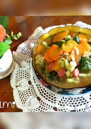 Foto resep Capcay udang sosis