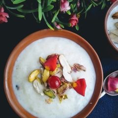 A picture of Rice kheer.