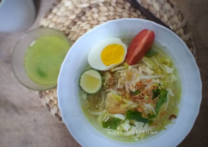 Cara Gampang Bikin 44. Soto Ayam Kuning Segaaaaarr Anti Gagal