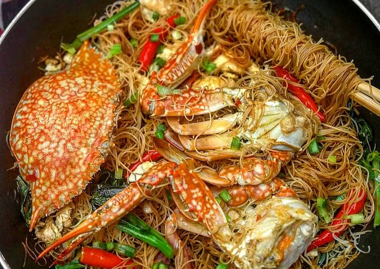 Resep Bihun Rajungan, Enak Banget