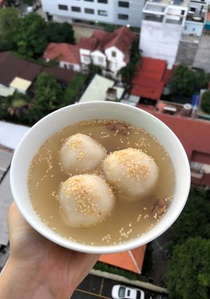 Hình của món Bánh trôi bánh chay.