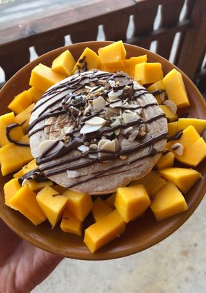 Une photo de Pancakes fruités 🥭