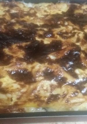 صورة لوصفة مكرونة بالبشاميل