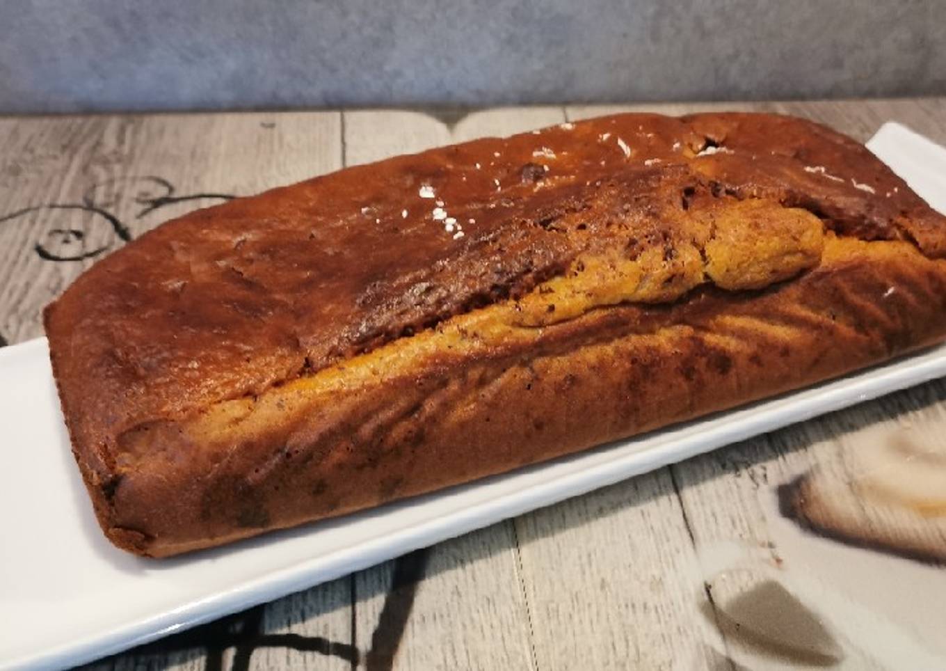 🇫🇷 🇬🇧 Banana bread healthy GOU0020