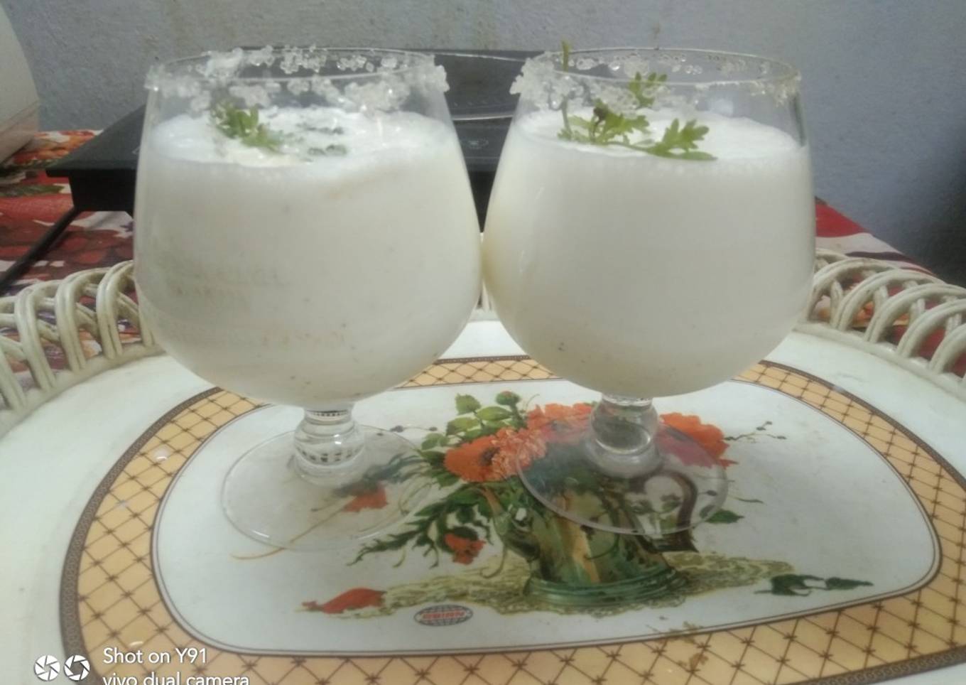Tasty And Healthy Turkish, Yogurt Drink
