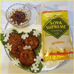 A picture of Mooli Ke Kabab Mooli Ke Chutney.