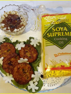 A picture of Mooli Ke Kabab Mooli Ke Chutney.