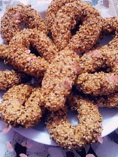 صورة لوصفة كعك ابو السمسم