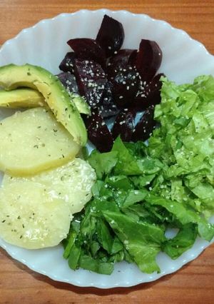 Una foto de Cena liviana... Simple!