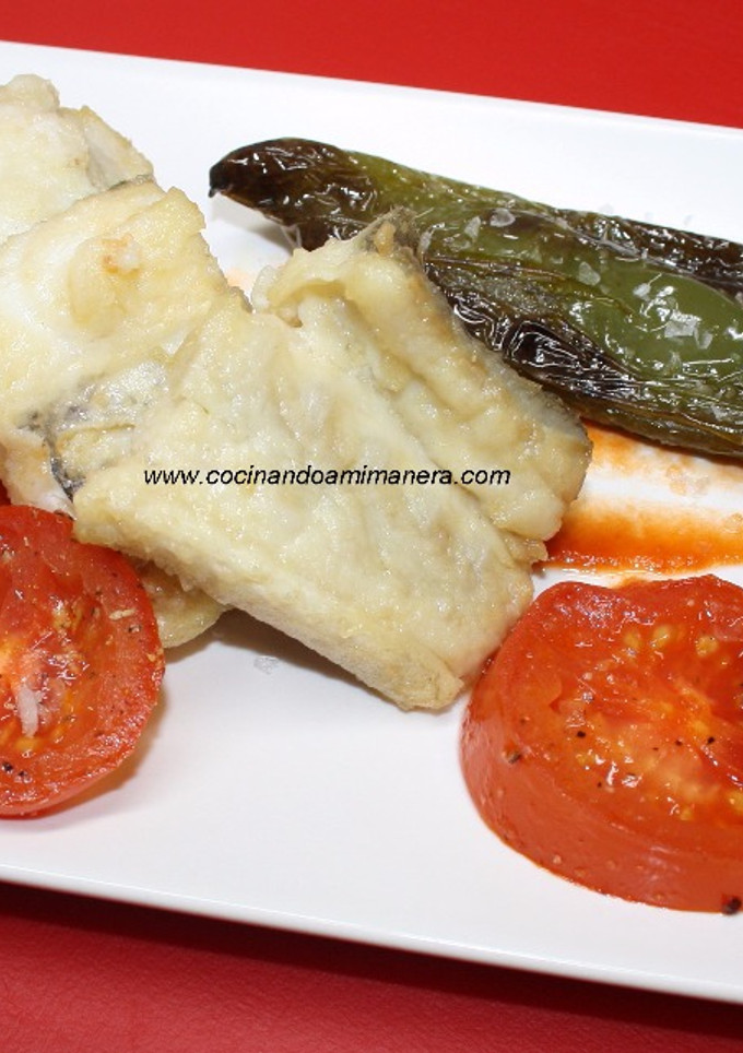 Una foto de Bacalao frito