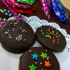 Biscuit chocolates A picture of Biscuit chocolates.
