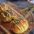 Korean Garlic Cheese Bread