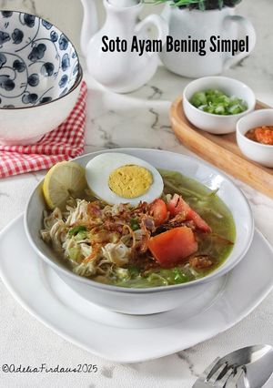 Foto resep Soto Ayam Bening