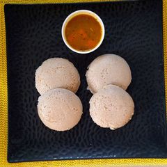 A picture of Mixed Millet Flour idly.
