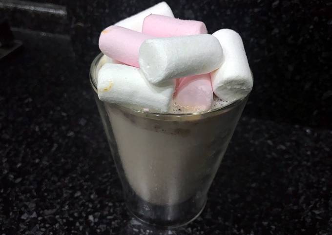 Десерт - коктейль «Молоко и шоколад»