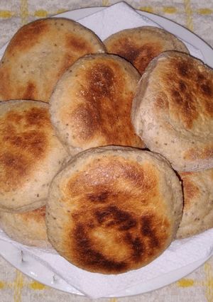 Una foto de Pan de Avena en SarténFácil, Rápido y Muy Rico🫓🍳🫓