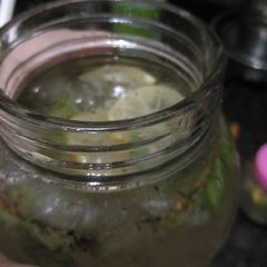 A picture of Mint lemon mojito.