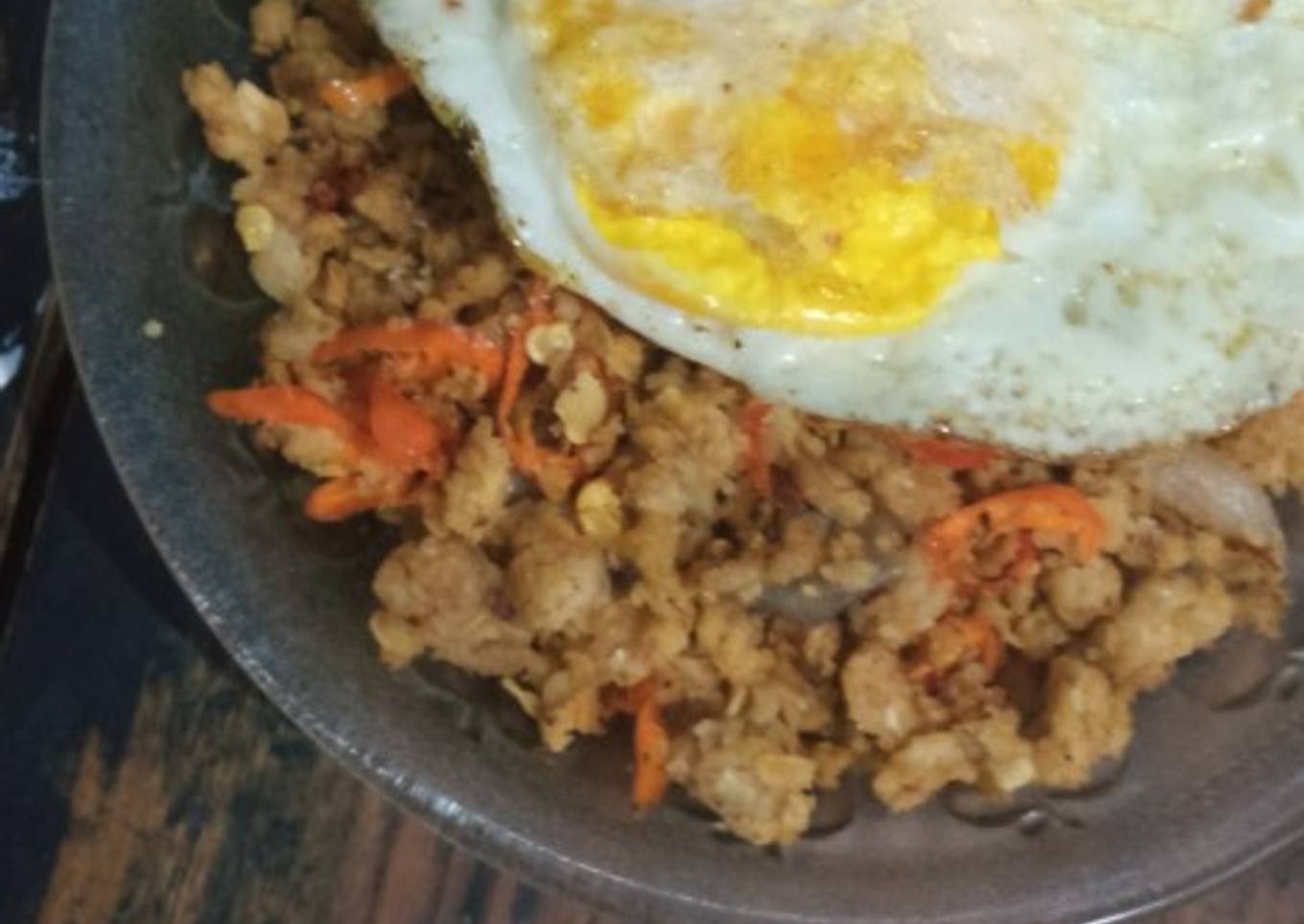 Oatmeal Olahan (Nasi Goreng) Diet