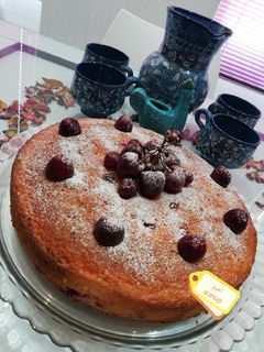 عکسی از دستور کیک آلبالو 🍒