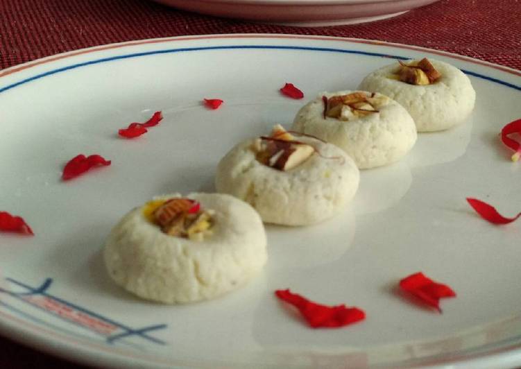 Steps to Prepare Any-night-of-the-week Sandesh (Bengali Sweet)