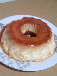Una foto de Flan casero