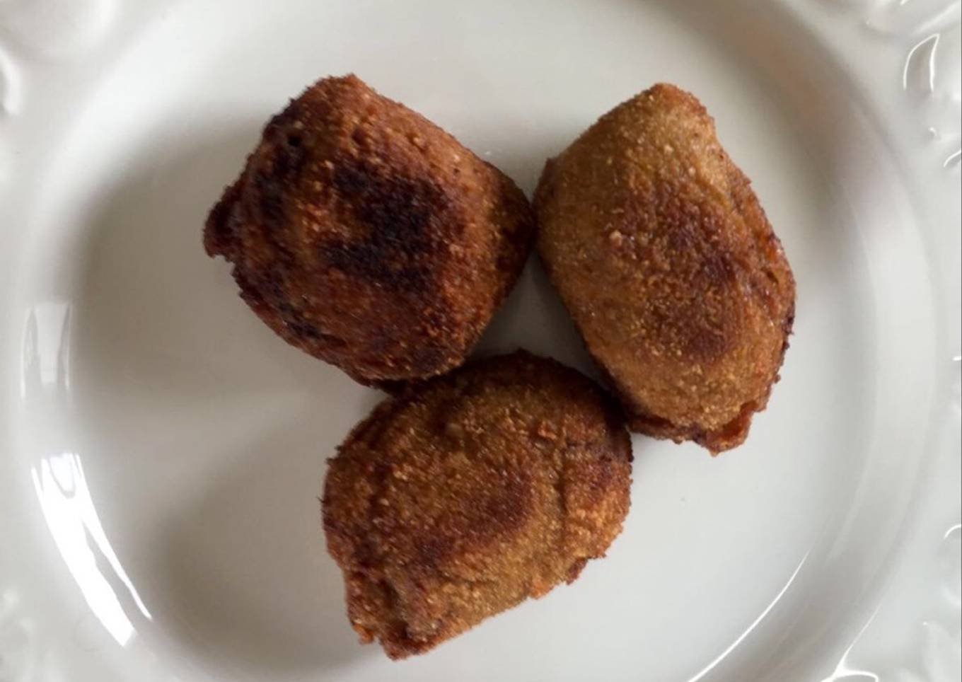 Croquetas de compango de pote asturiano