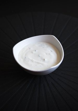 Zöldfűszeres mártogatós recept fotója