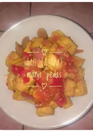Foto resep Tahu (asam) manis pedas