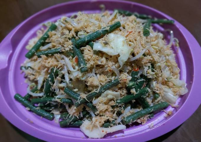  Bagaimana cara buat Urap sayur bumbu tumis dijamin nagih banget