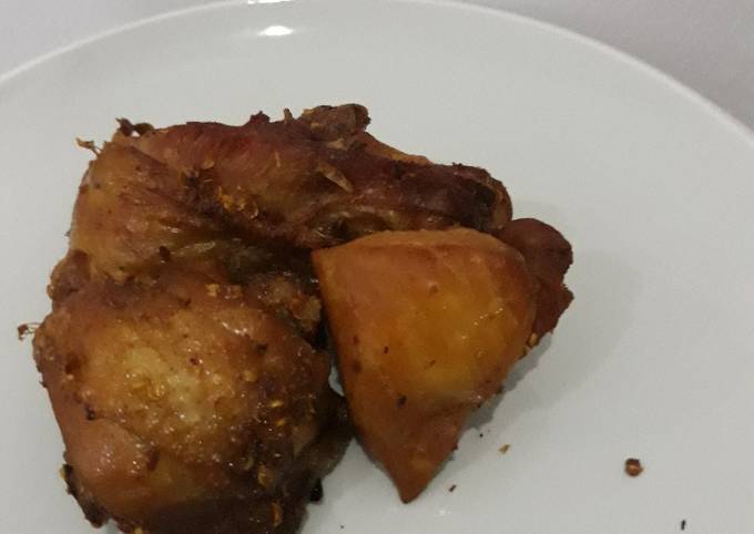 Ayam goreng ungkep / ayam ungkep / ayam goreng enak dan mudah