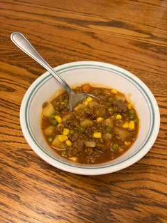 A picture of Hamburger Stew.