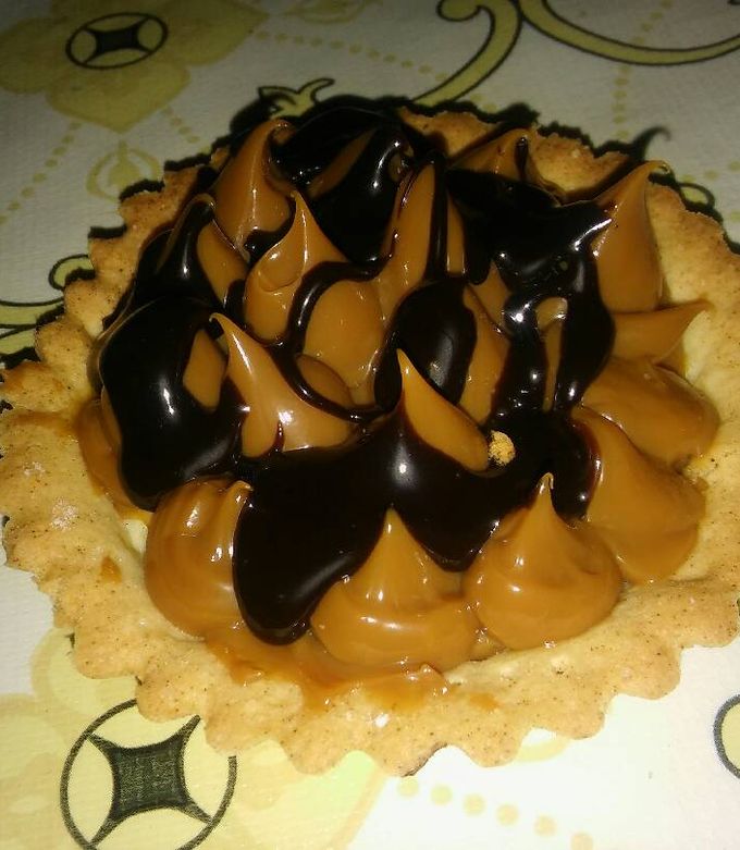 Una foto de Tarteletas copitos de dulce de leche