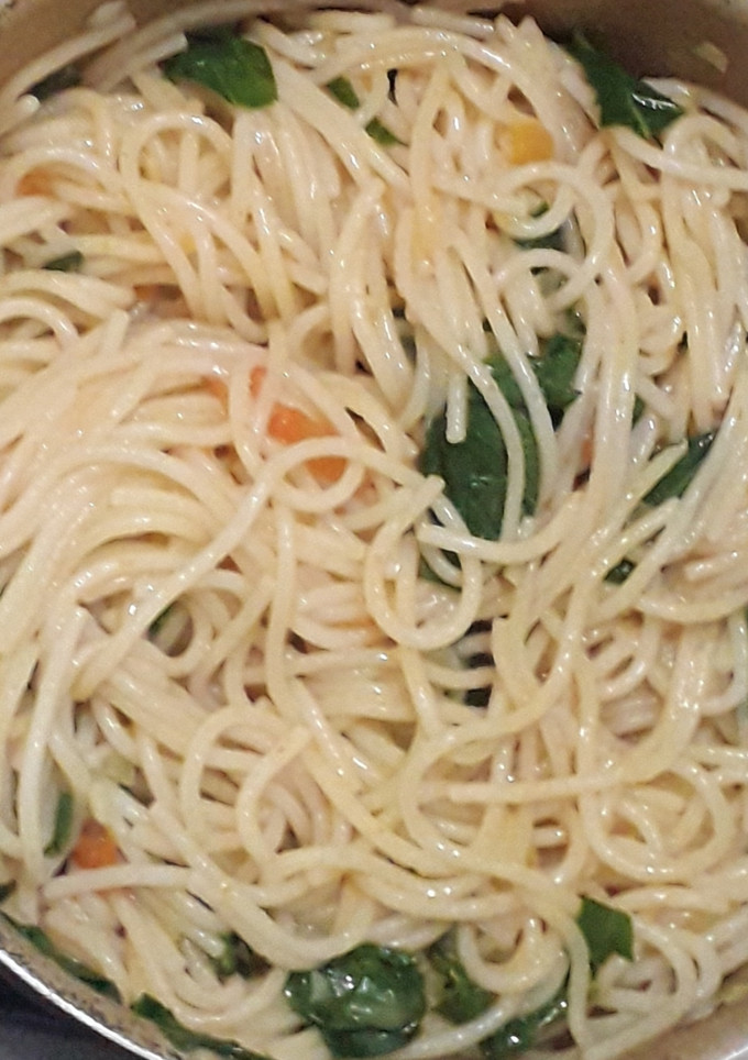 Foto de Macarrão com couve 😋