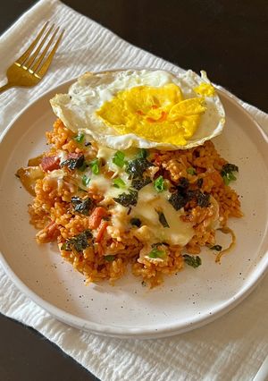 Foto resep Kimchi Fried Rice