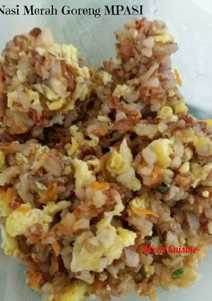 Foto resep Nasi Merah Goreng MPASI