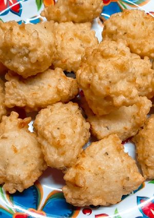 Una foto de Buñuelos de arroz