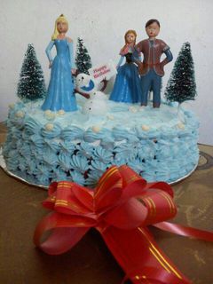 Foto resep Clasic Tart Tema Frozen (Kue Ultah)