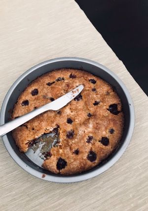ব্লু বেরি কেক (blue berry cake recipe in Bengali) রেসিপির প্রধান ছবি