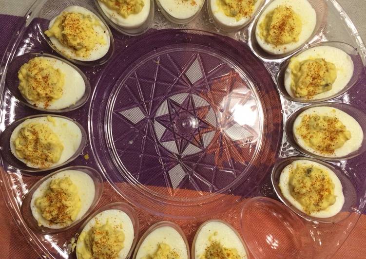 Recipe of Yummy Grandma’s Deviled Eggs