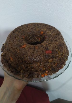 Una foto de Budín de "carne vegano"