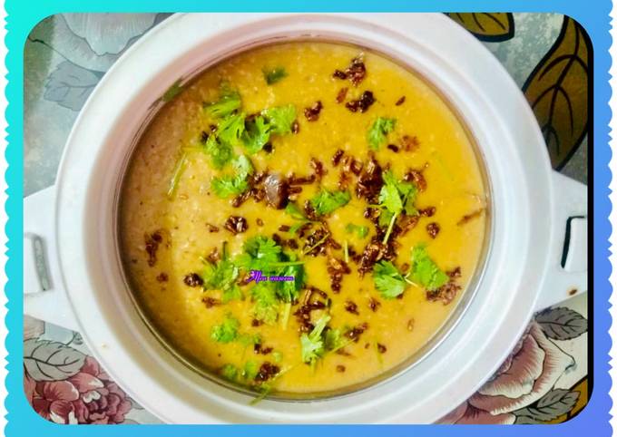 Chicken oats daleem for breakfast Recipe