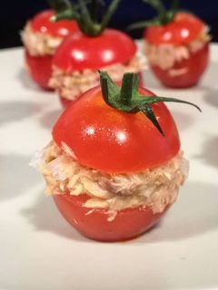 Una foto de Tomates aliñaos versión Gastro