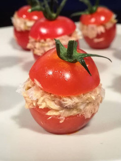 Una foto de Tomates aliñaos versión Gastro