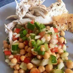 Hoping For Summer Chickpea Salad A picture of Hoping For Summer Chickpea Salad.