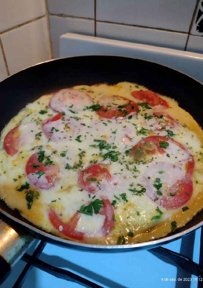 Una foto de Pizza sin harinas 🍕