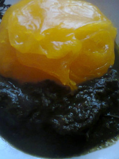 A picture of Black Soup and Starch.