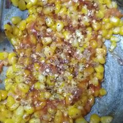 A picture of Corn chaat.