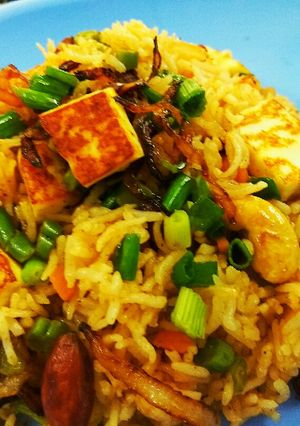 A picture of Tawa pulav.