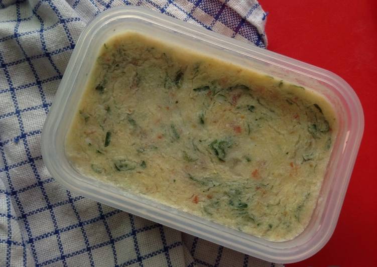 Bumbu Pudding Nasi #mpasi13mos | Langkah Membuat Pudding Nasi #mpasi13mos Yang Sempurna