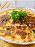 Baked Spinach with Cheese (Italian) ผักโขมอบชีส